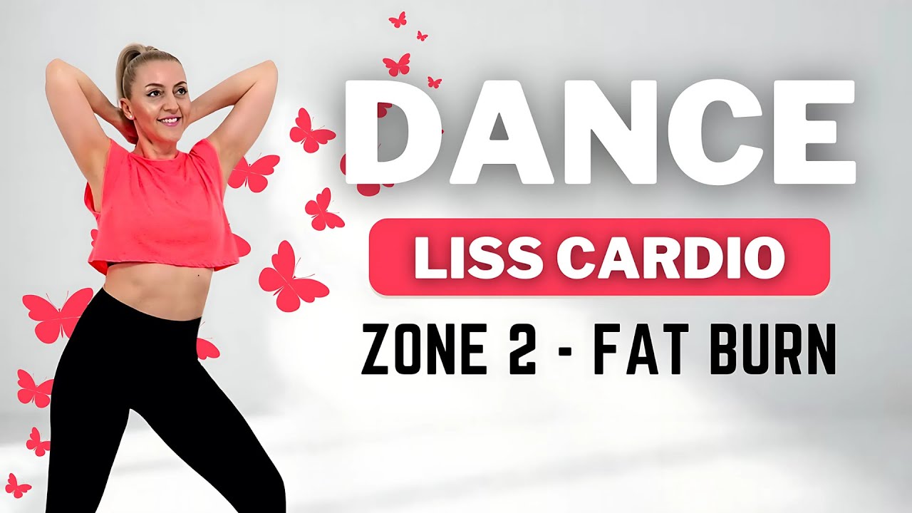 🔥30 Min DANCE CARDIO - LISS🔥Fun Aerobics Workout for Weight Loss🔥KNEE FRIENDLY🔥NO JUMPING🔥