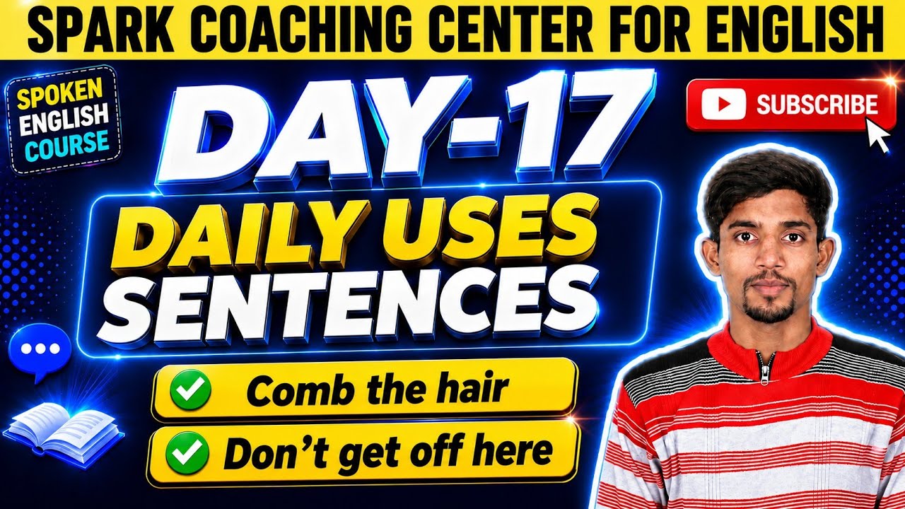 DAY- 17 || Daily Uses Sentences || English || Practice