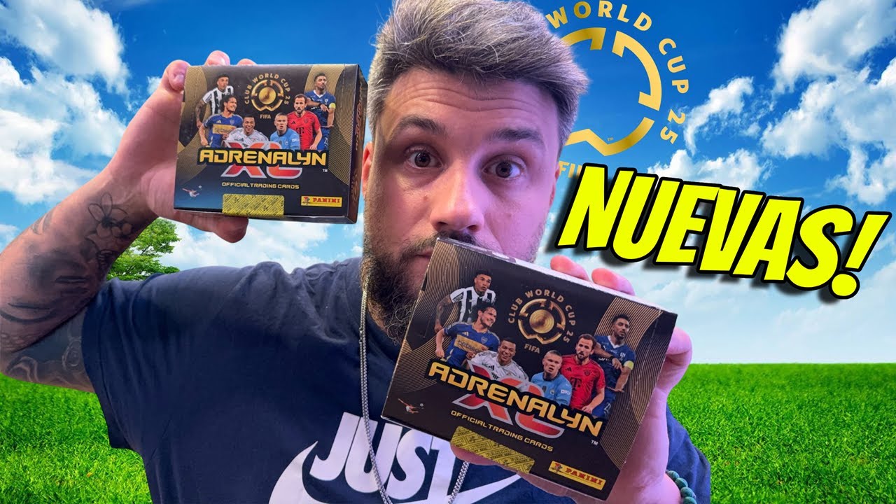 NUEVA COLECCION! Adrenalyn XL Mundial de Clubes FIFA 2025