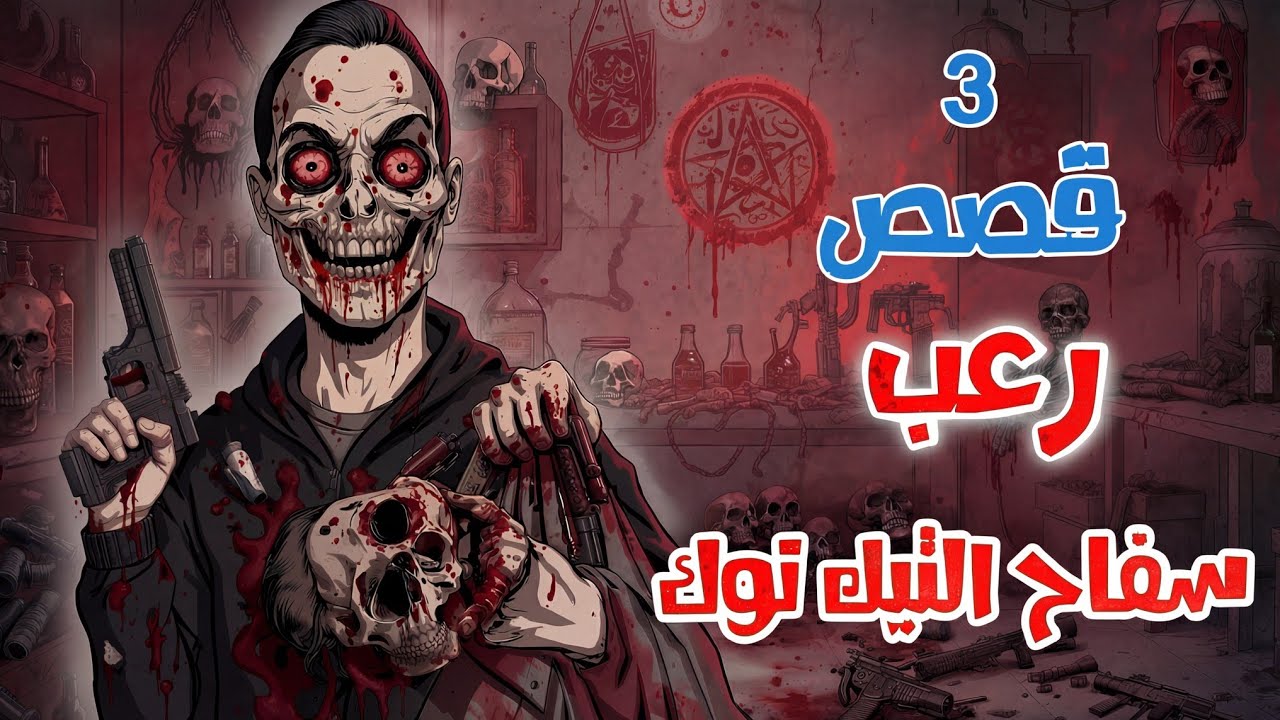 قصص رعب انيميشن | سفاح التيك توك - 3 قصص مرعبة عن لايڤات التيك توك ومنازل المجرمين | غابة الرعب