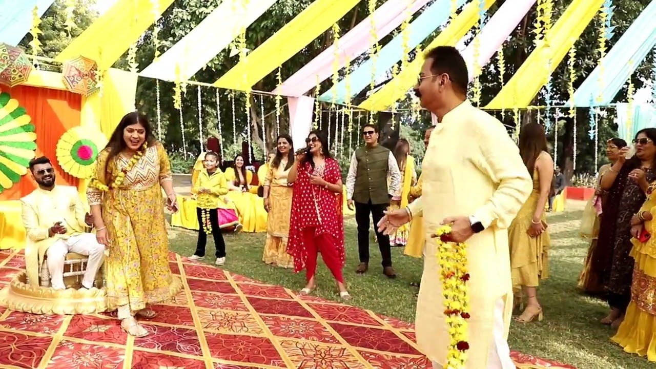 Haldi Game | Anchor Riya | Wedding Event