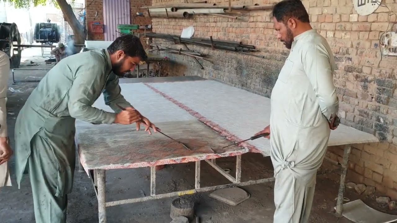 Ingenious way of Making Fiberglass Sheet | Amazing Technique