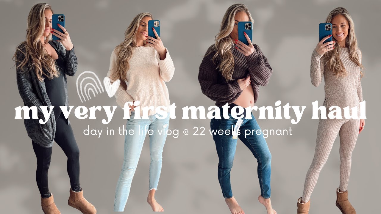 Pregnant Day in the Life | Maternity Haul & House Tour