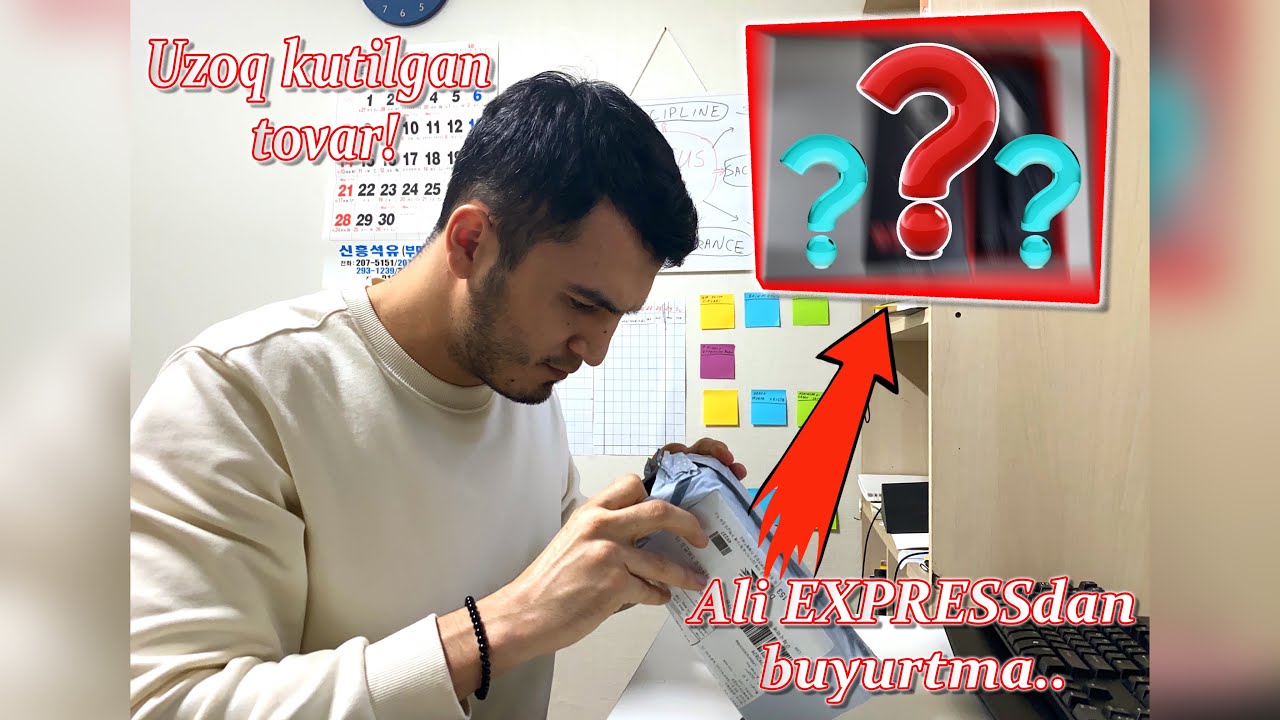 NAVBATDAN TASHQARI VLOG/ ALI EXPRESSDAN BUYURTMA