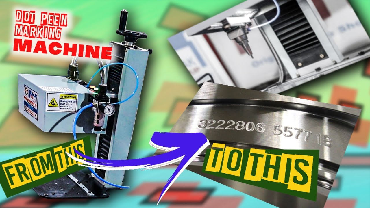 Automatic Dot peen Marking Machine by TL Pathak Group