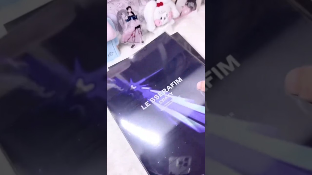 LE SSERAFIM [CRAZY] Album Unboxing  | 🌸 ♡ 