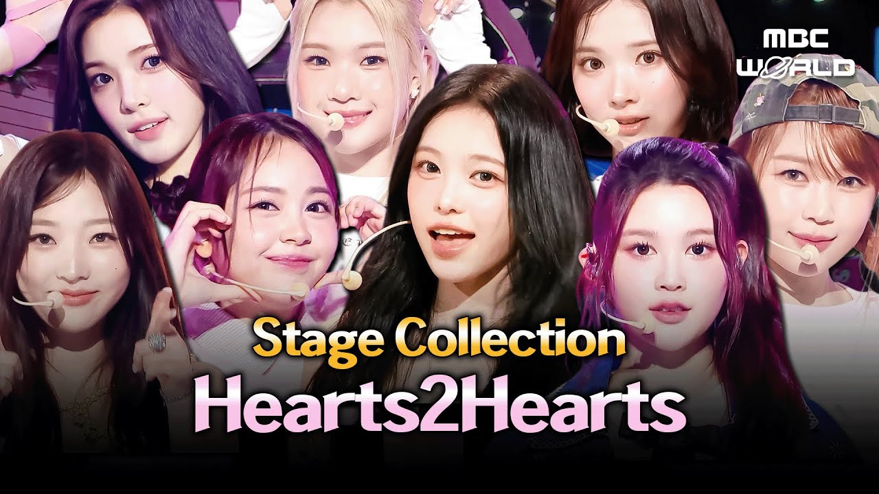 From Heart to Heart 💓 Hearts2Hearts Stage Collection💫 #Hearts2Hearts | Show! MusicCore