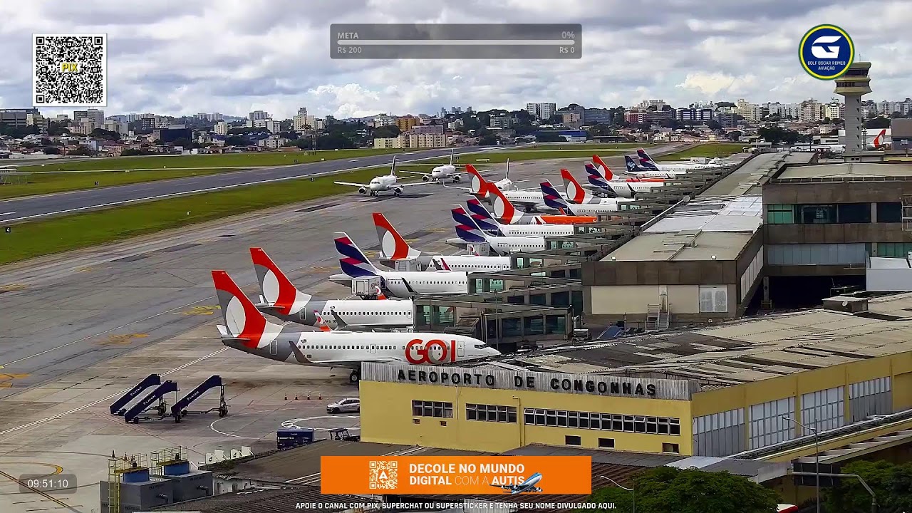 SBSP LIVE #2 - Aeroporto de São Paulo AO VIVO - CGH Airport - 23/01 Noite