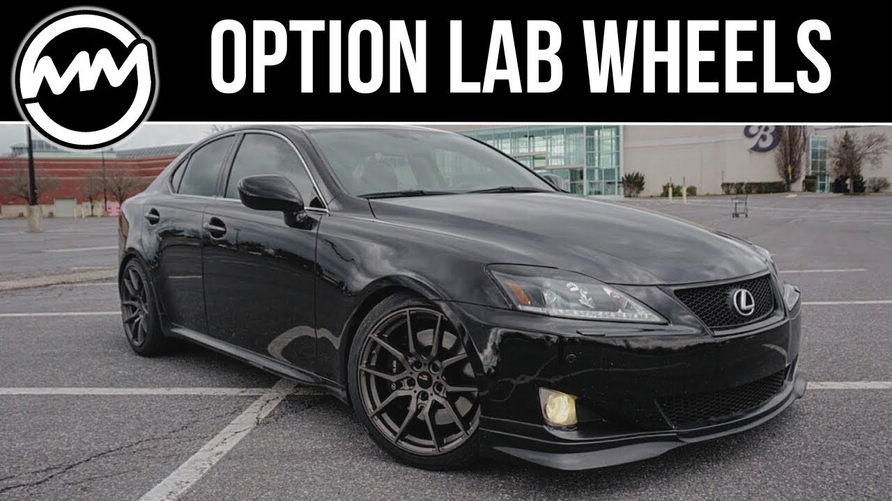 OptionLab Wheels and New Shocks - 2007 Lexus IS 350