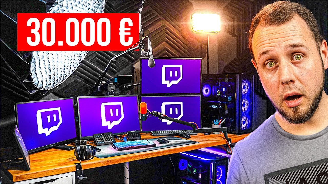 Mein 30.000€ STREAMING & Gaming Setup…