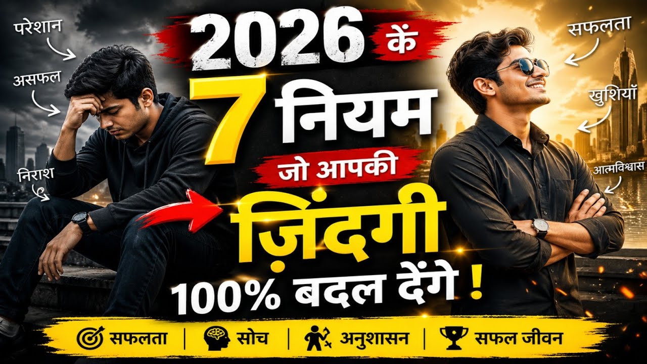 काश ये 7 फैसले मैंने पहले लिए होते! Life Changing डिसिशयंस 2026