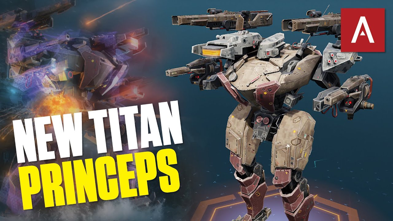 War Robots - Новый Титан Принцепс РАЗБЛОКИРОВАН