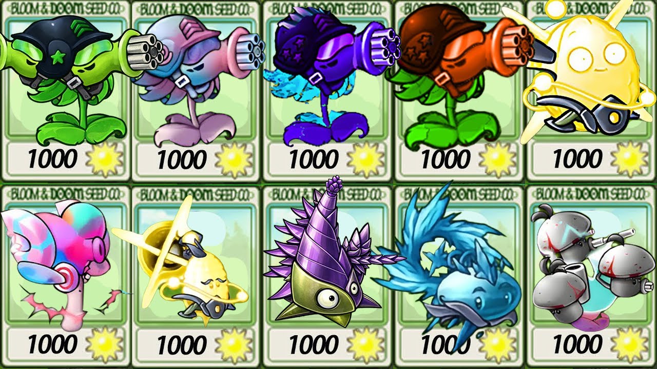 PvZ Fusion UPDATE – Top 3 Most OVERPOWERED Space Pea vs ALL MAX Level Bosses!