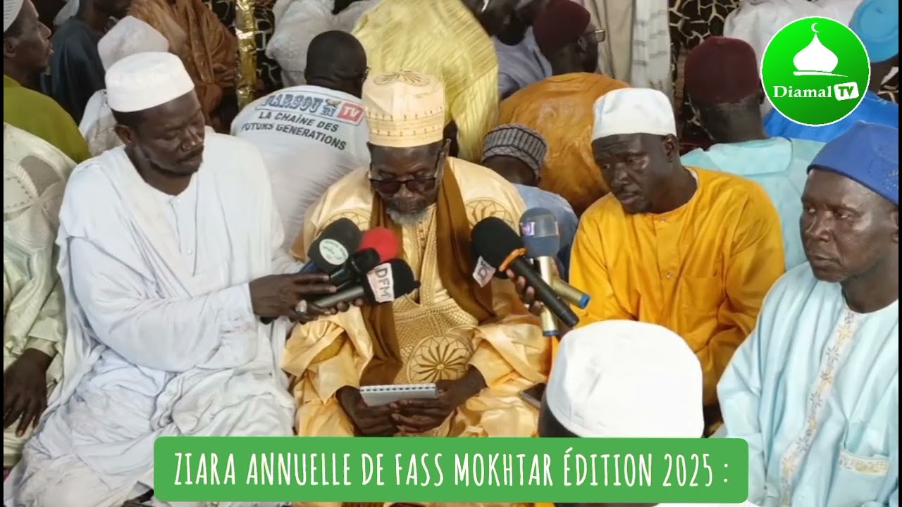 Int&eacute;gralit&eacute; de la c&eacute;r&eacute;monie officielle de la Ziara Fass Moukhtar 2025