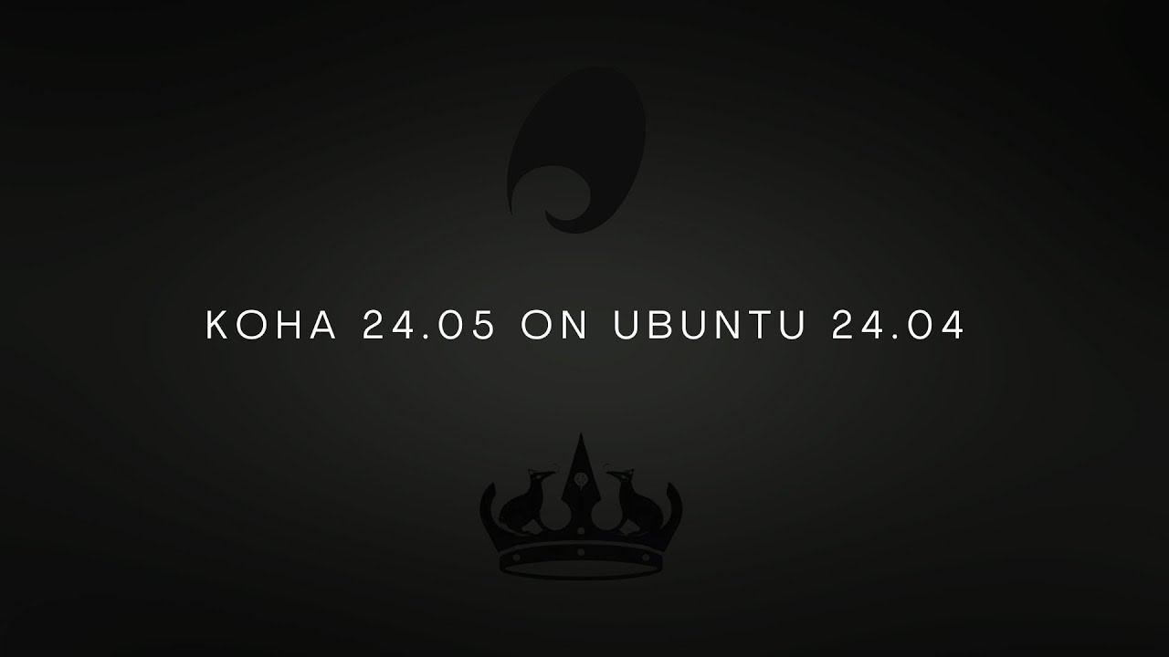 Установка Koha 24.05 в Ubuntu 24.04 — пошаговое руководство