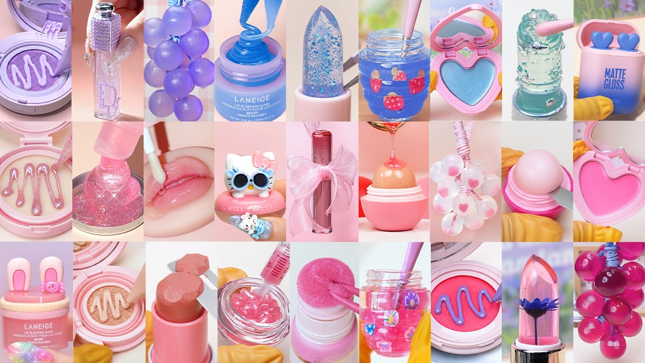 100+ Most Amazing Makeup Repair Ideas💄How to Fix Your Broken Makeup & Make DIY Lip Balms at Home 💗