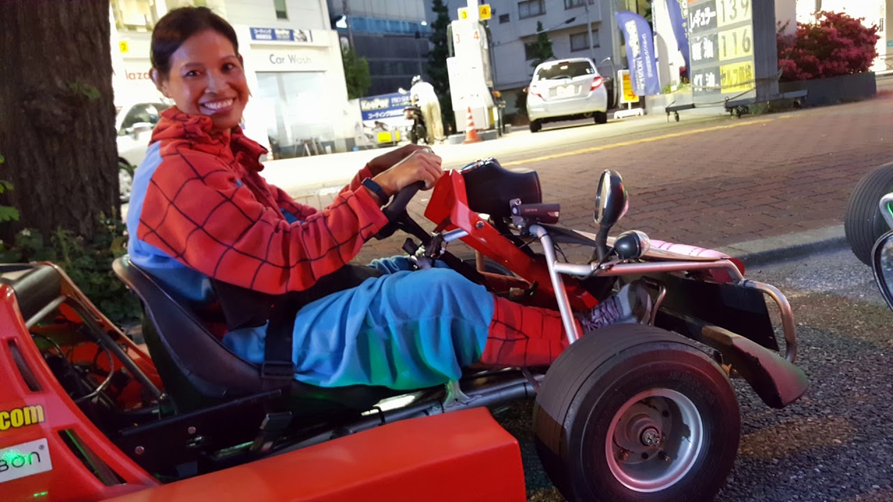 Mario kart ride in TOKYO