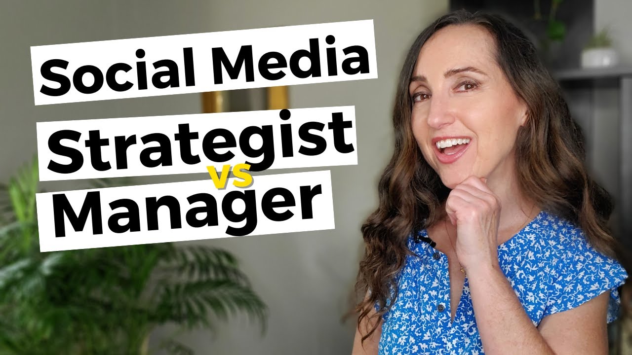 Social Media Strategist VS Social Media Manager?🤔