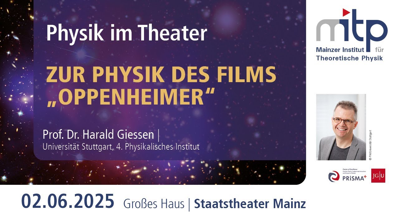 PHYSIK IM THEATER: Zur Physik des Films 