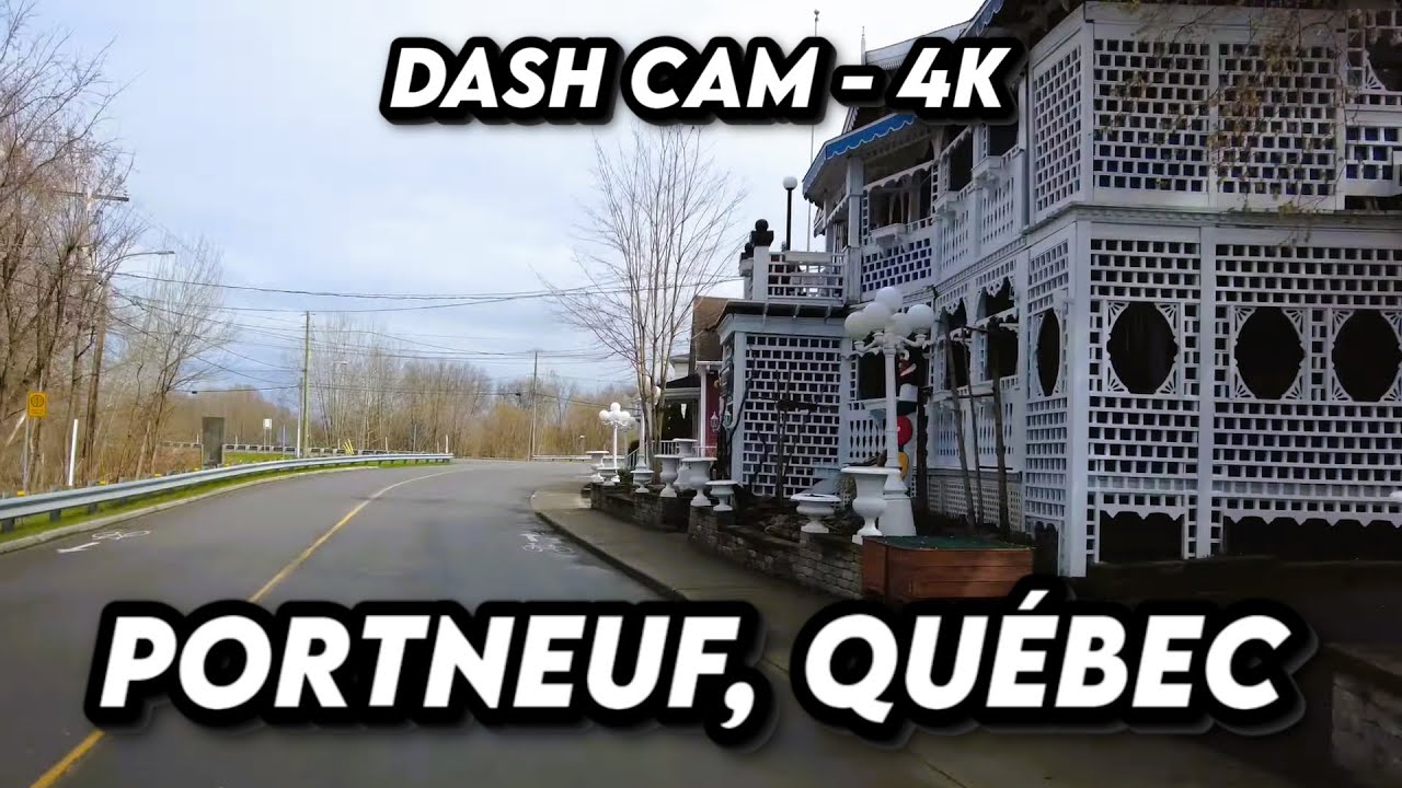 🚗 Scenic Drive Through Portneuf, Qu&eacute;bec | Stunning 4K Journey! 🌲🏞️
