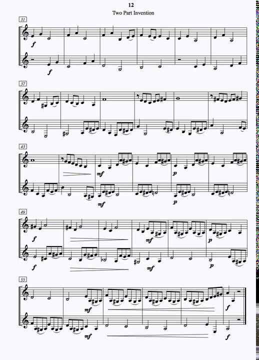 Clarinet Duets -  Elementary to Intermediate