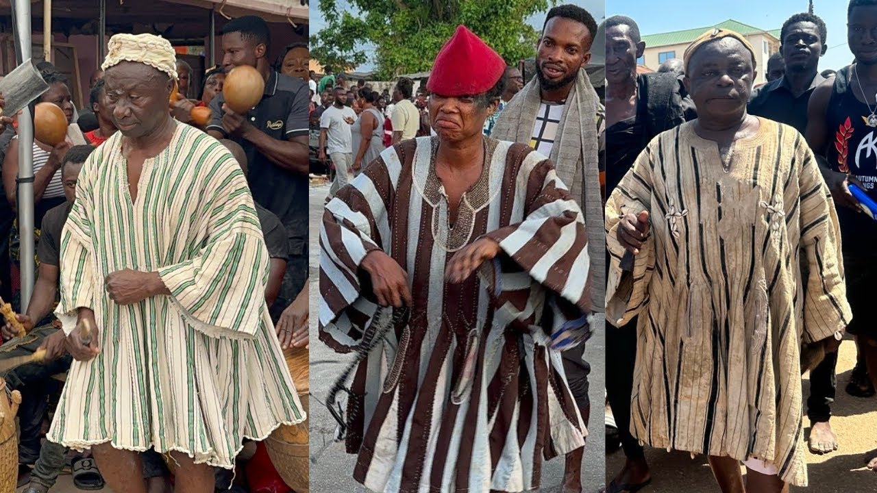 Komfour Abass at Asamang Gadawu Bosomfo's Funeral Rites [Part 1]