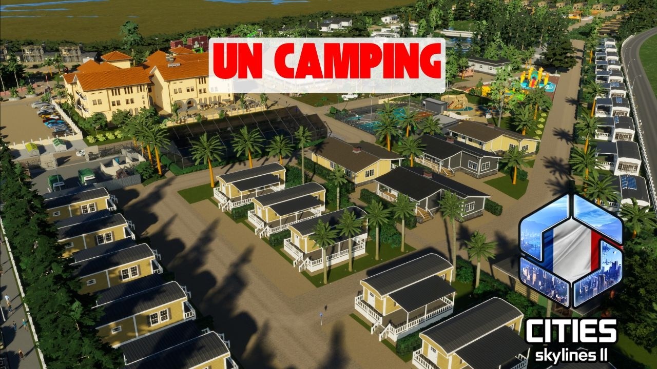 #15 | un camping !?! |cities skylines 2 (300 mods)