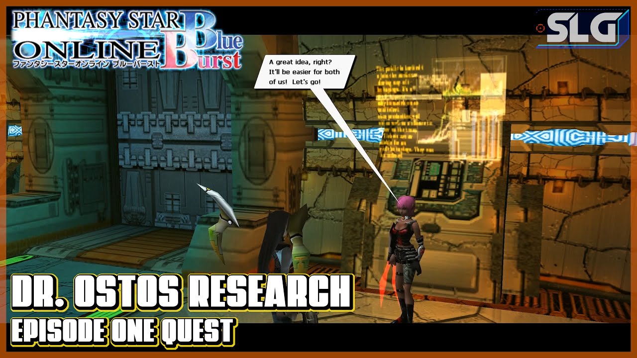 Dr Osto's Research - Phantasy Star Online Quest [1080P]