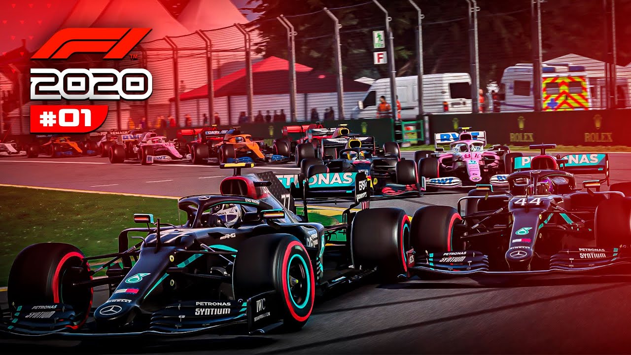 A TEMPORADA 2020 COMEÇOU COM UMA GRANDE CORRIDA! - F1 2020   MODO CARREIRA - EP 01