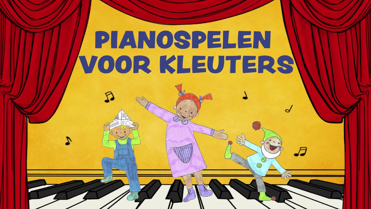 Pianospelen voor kleuters - Visje, visje in het water - Kinderliedjes Nederlands
