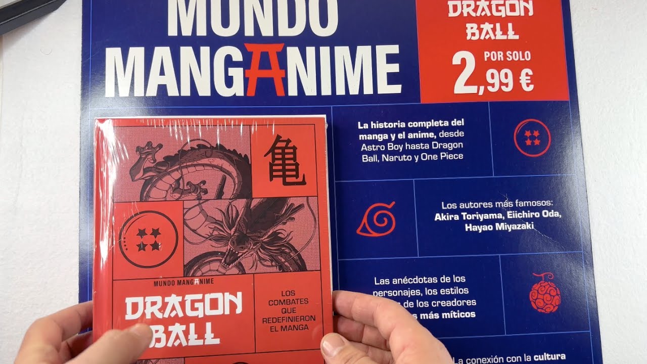 Unboxing del libro de DRAGON BALL que anuncian por la TV