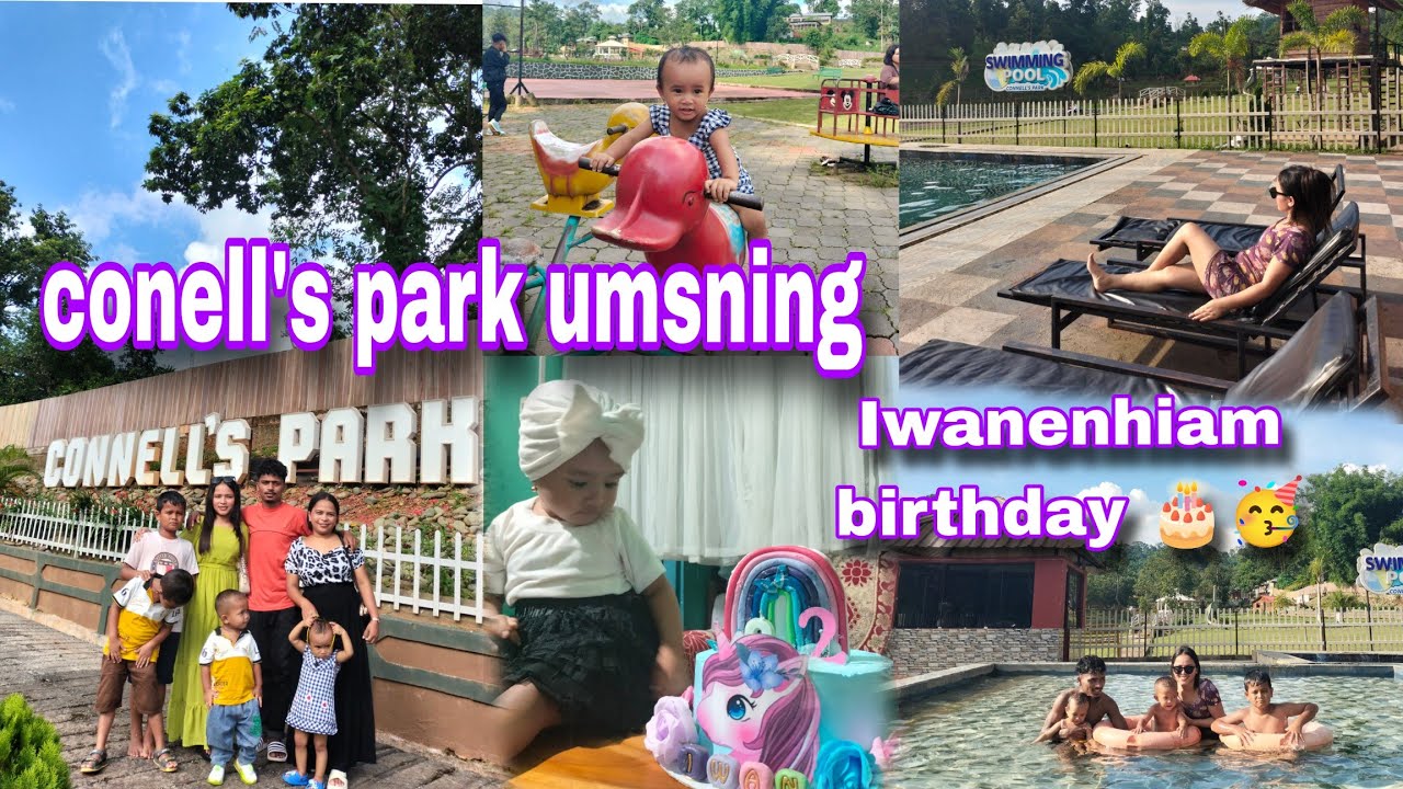 Ialam Kai ia ki para sha conell's park🫶❤️ + Iwanenhiam birthday🎂🥳 #outingwithfamily #birthdaycake