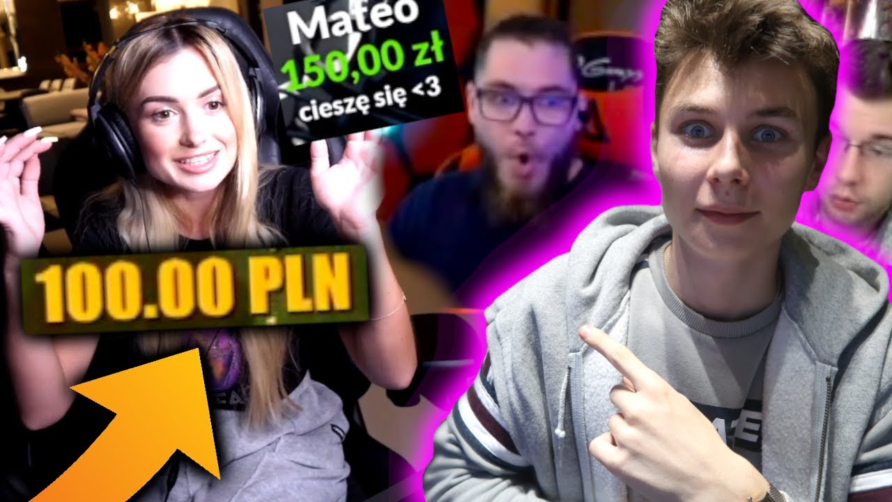 WYSYŁAM OGROMNE DONEJTY STREAMEROM #3 ( ekipa friza, wersow, Ljay, HajTV Graf)