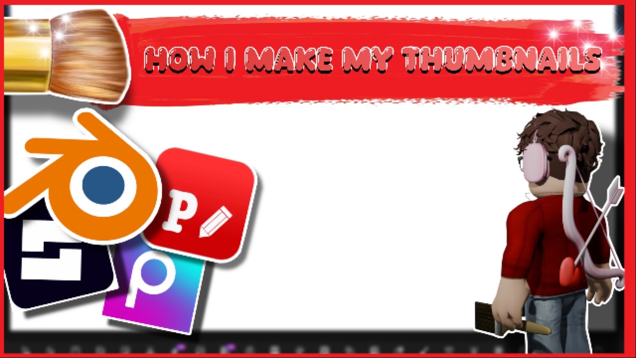 How to make a GOOD Roblox thumbnail 📸
