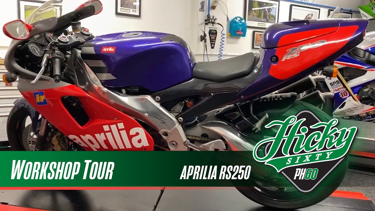 Peter Hickman Workshop Tour - Aprilia RS 250