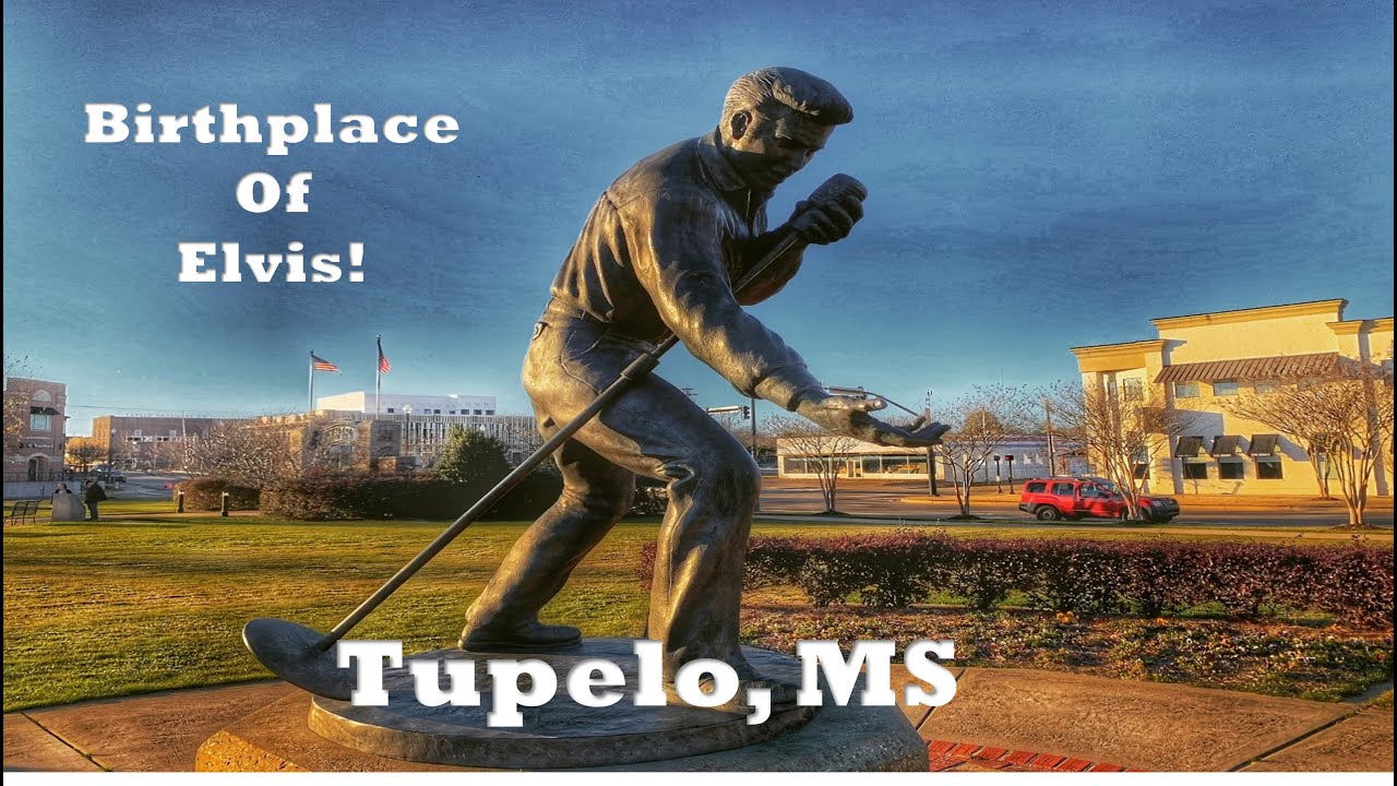 Tupelo, MS: Walking Tour in 4K