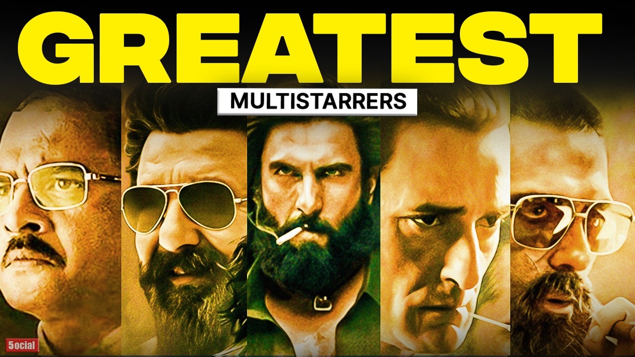 Top 10 Greatest Multistarrer Movies of Bollywood