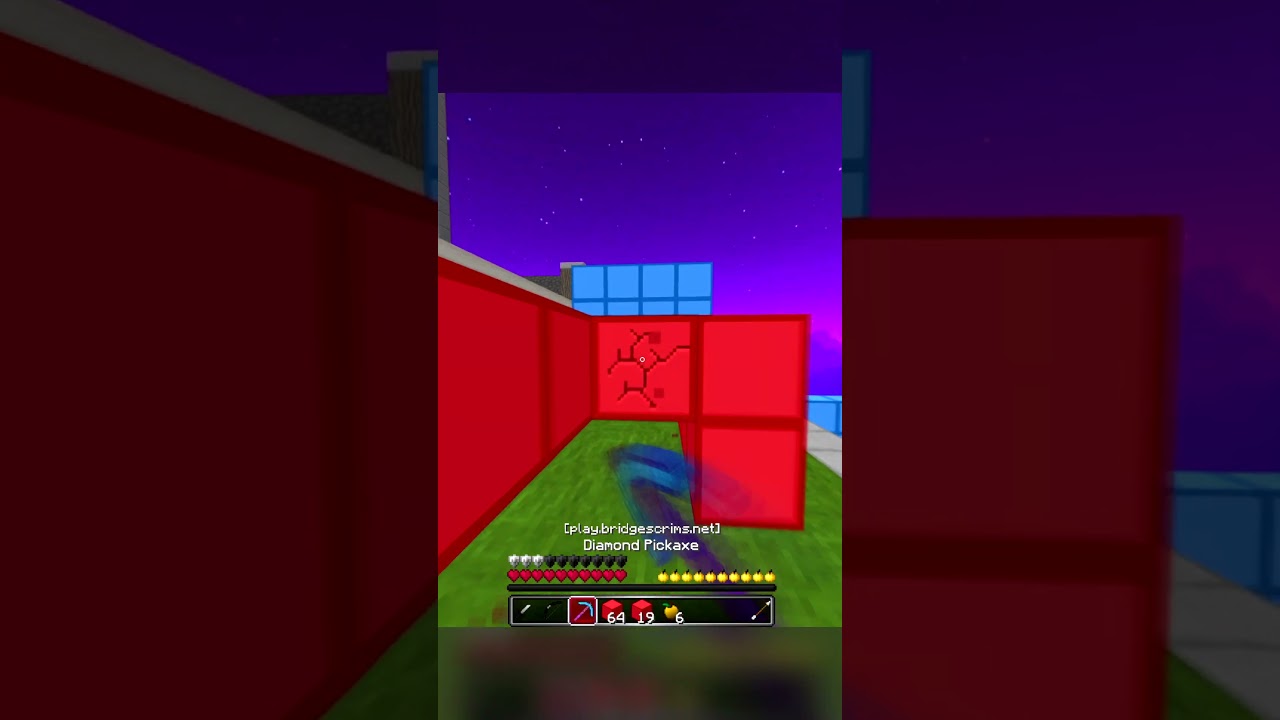 CAUGHT IN 4K #bedwars #minecraft