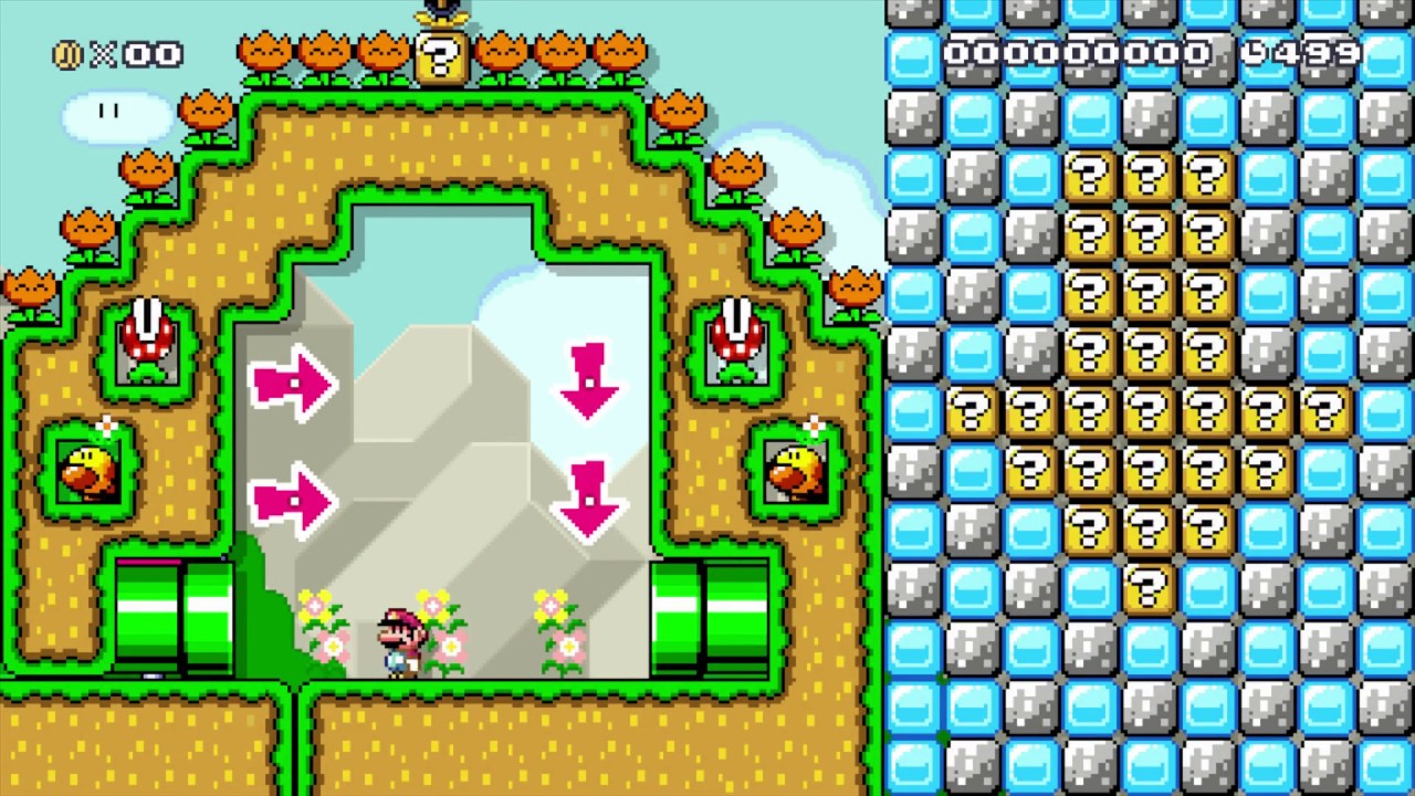 Between Hot and Cold ~ by Maxim ~ SUPER MARIO MAKER Raw GAMEPLAY