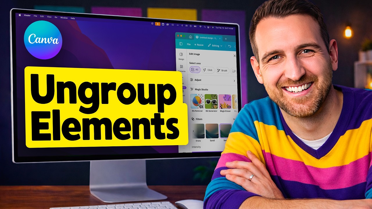 How to Ungroup Elements in Canva (2026)