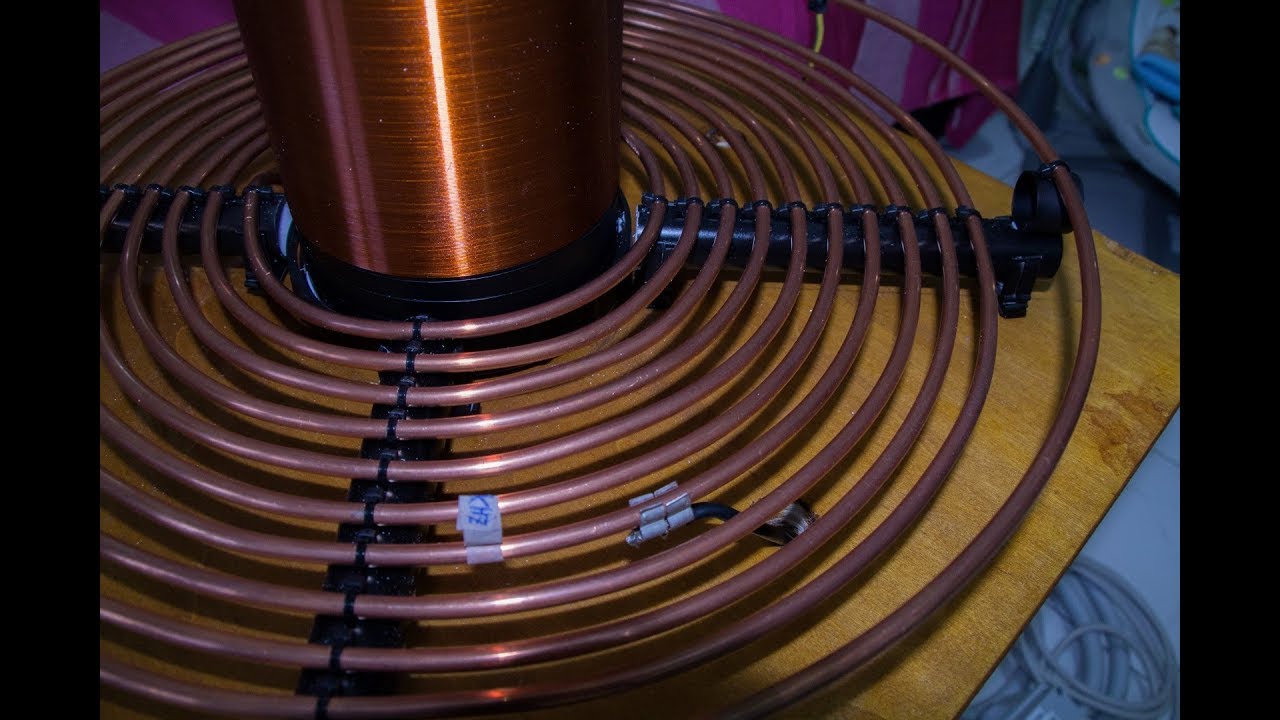 Dual Mot Tesla Coil (First Test)