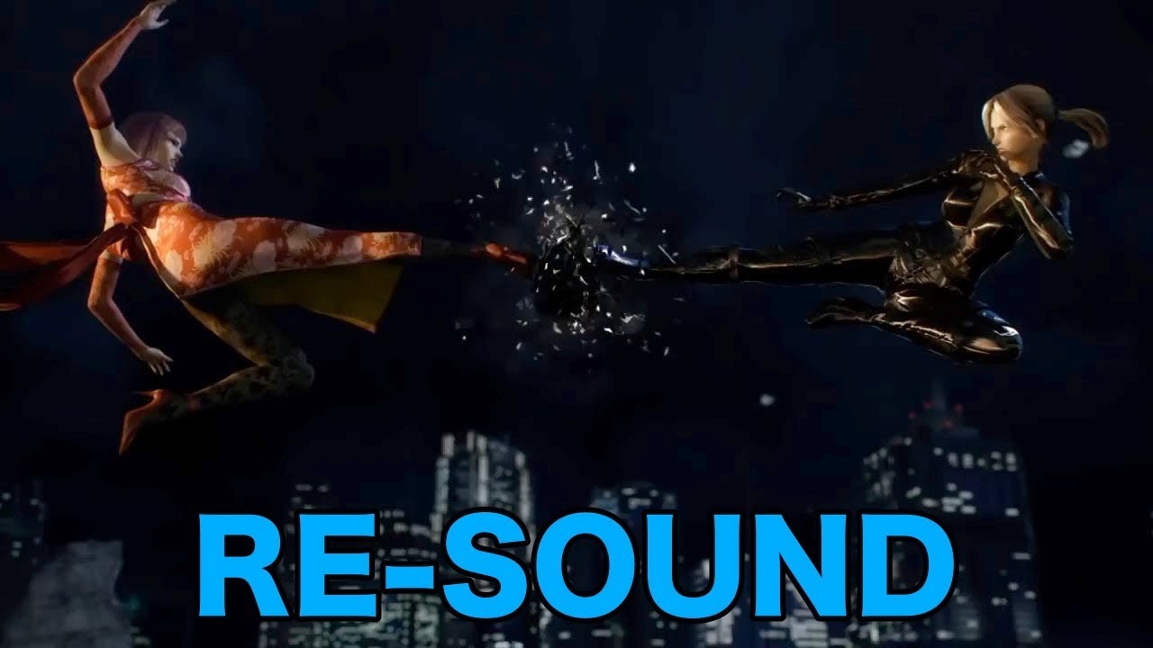 Tekken Blood Vengeance - Нина Уильямс против Анны Уильямс [RE-SOUND]