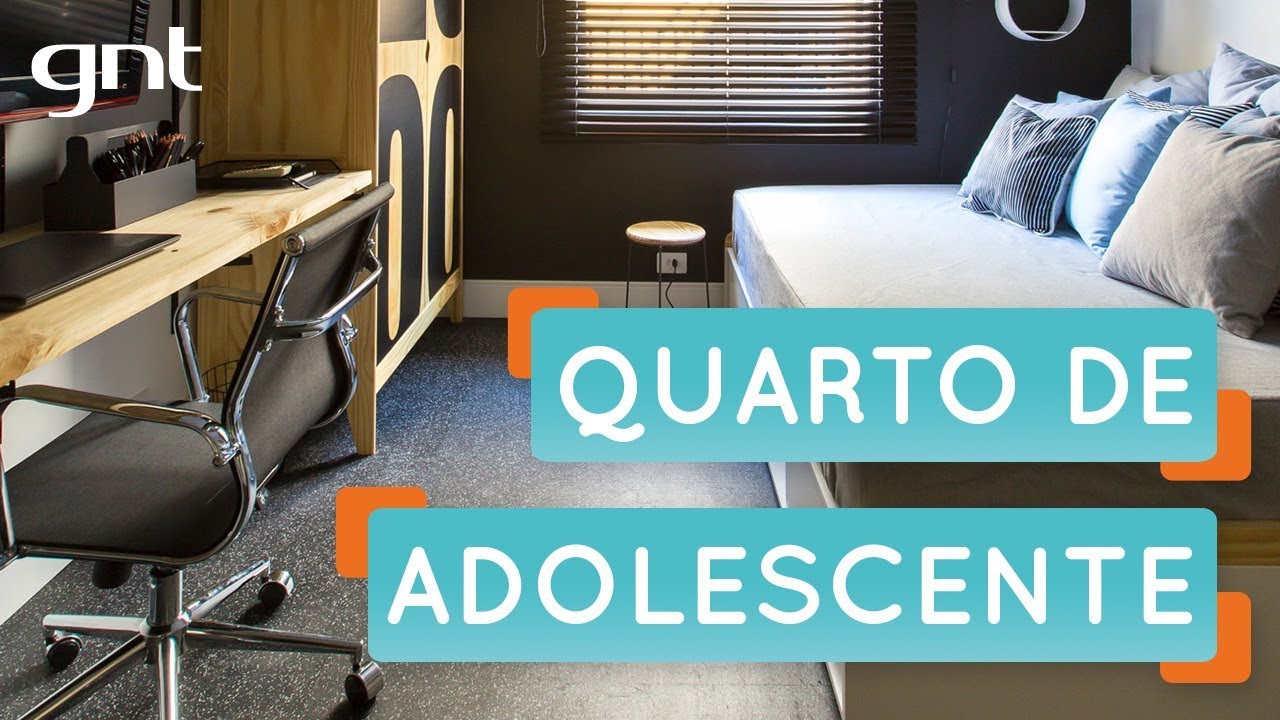 Quarto de adolescente repaginado | Antes e Depois | Decora | Maurício Arruda