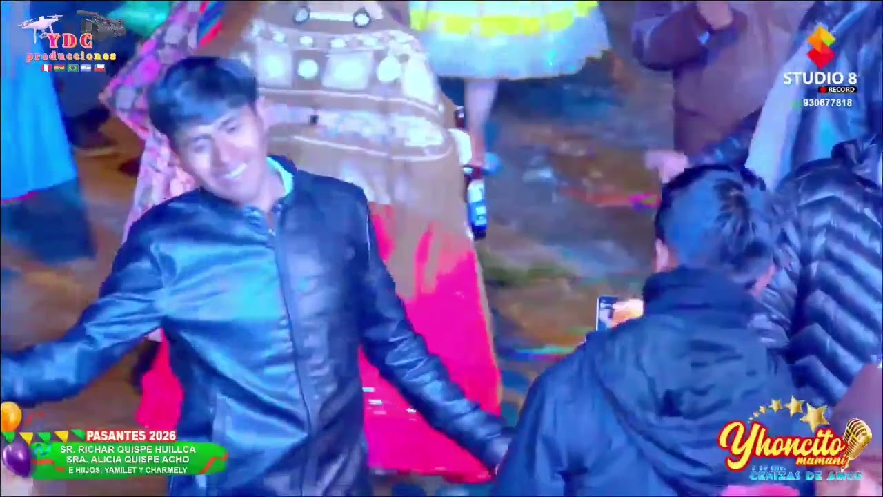 Agrupación cenizas de amor de yhoncito Mamani en vivo carnavales de challapampa 2026 mix