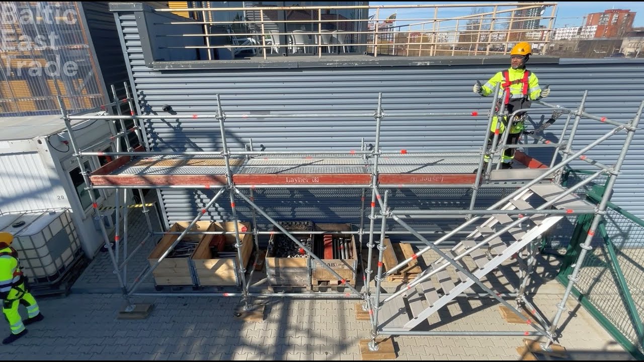 DIY Tutorial: Step-by-Step Guide to Building a Simple One-Level Facade Scaffold with Layher System