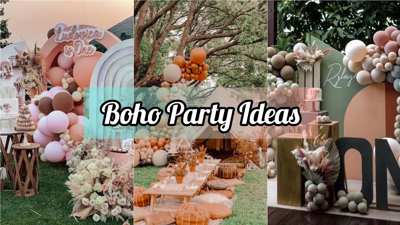 Pinterest Boho party ideas, birthday parties and baby shower