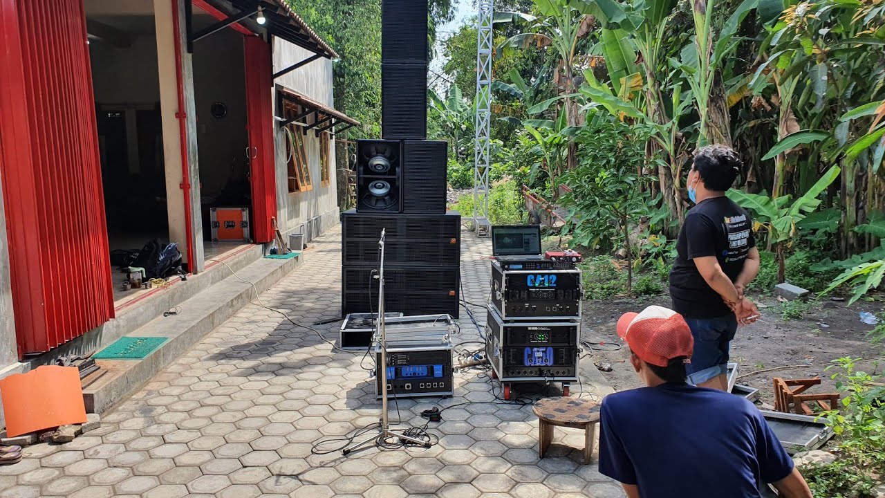 Sound seharga 56jt Dibawa Juragan Bakso Gresik Balongpanggang..T24n B30 TTS rcf subwofer