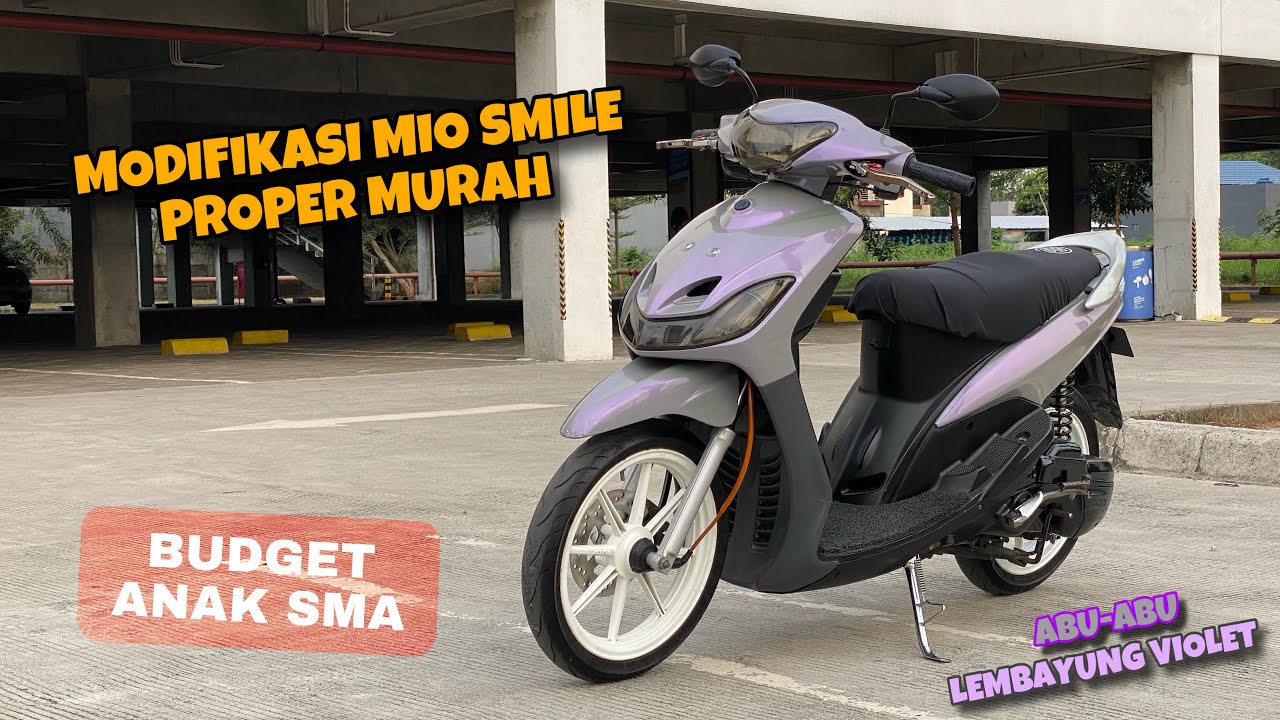 MODIFIKASI MIO SMILE PROPER ALA PELAJAR | ABIS 2 JT JADI KAYAK GIMANA ⁉️