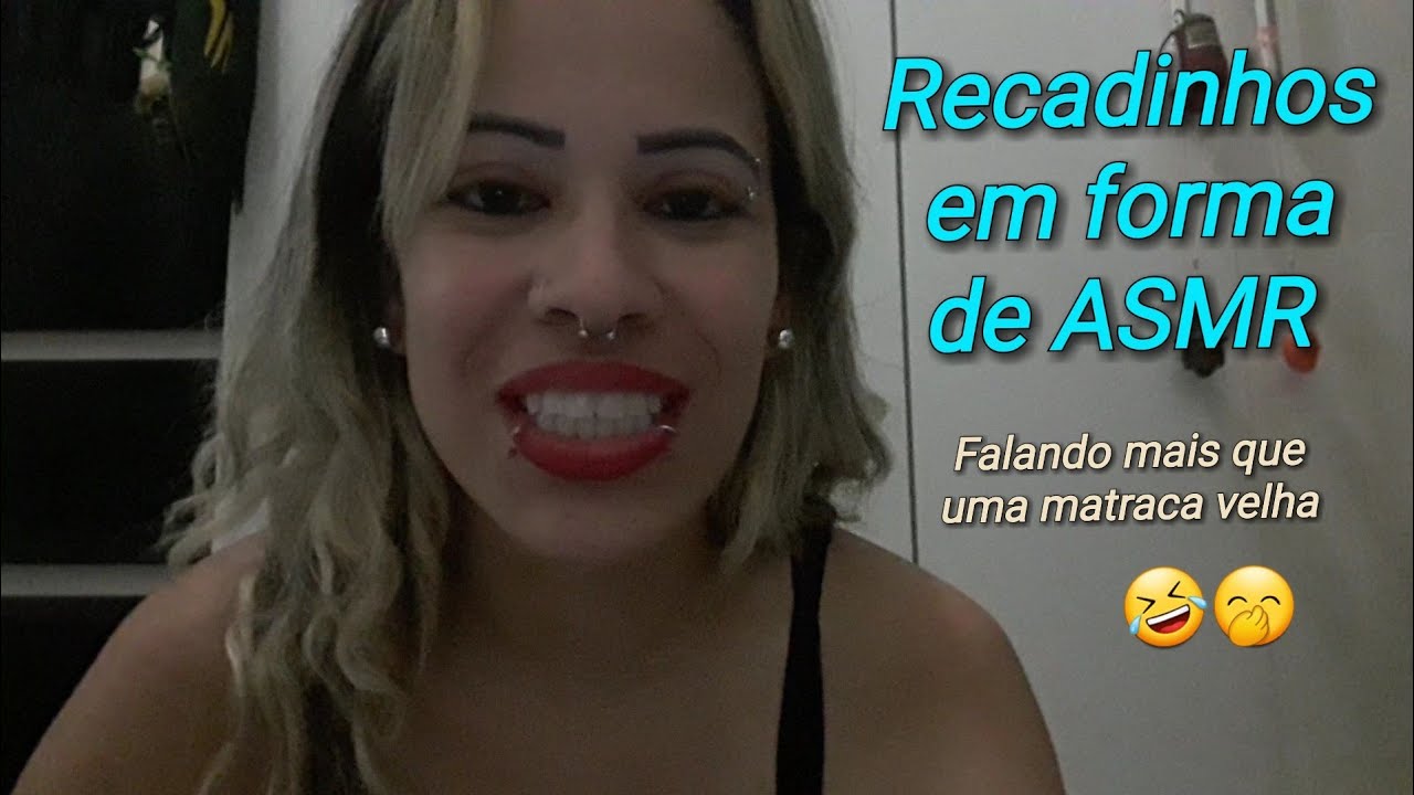 ASMR 🗣️Conversando com vocês (mascando chiclete + sussurros)