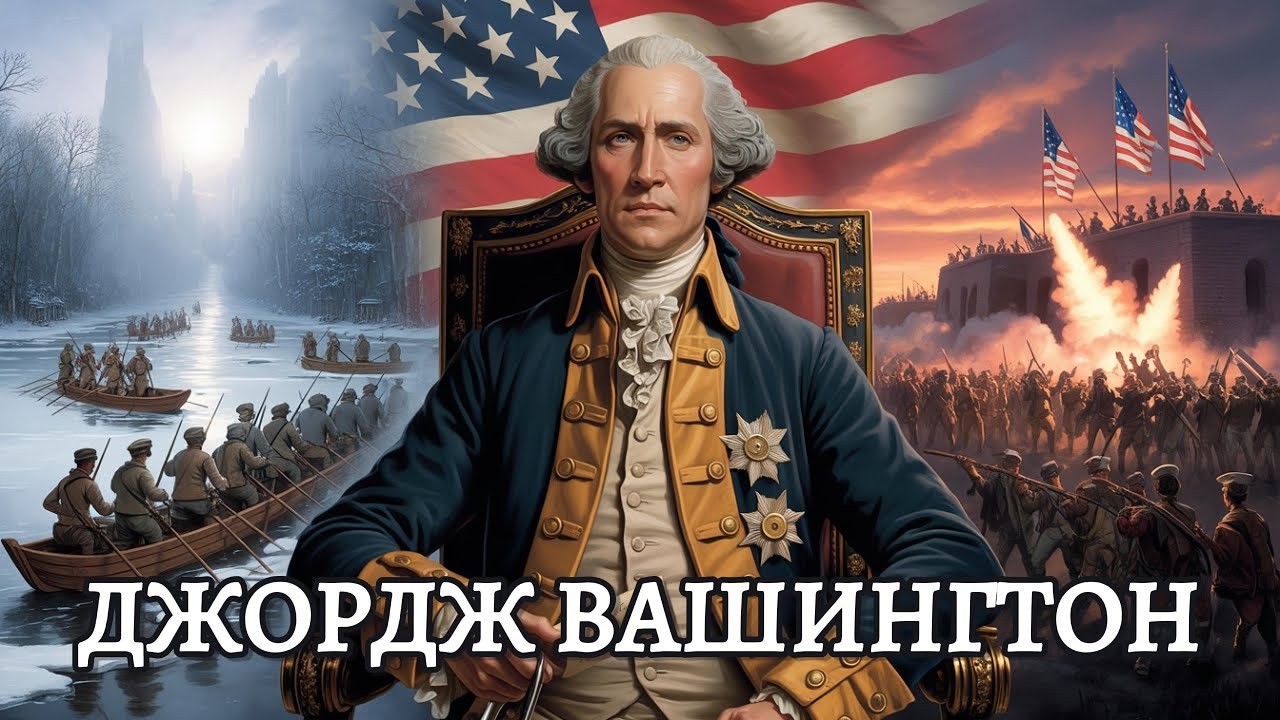 Он проиграл ВСЕ битвы. Но выиграл войну. Как? Невероятная история Джорджа Вашингтона